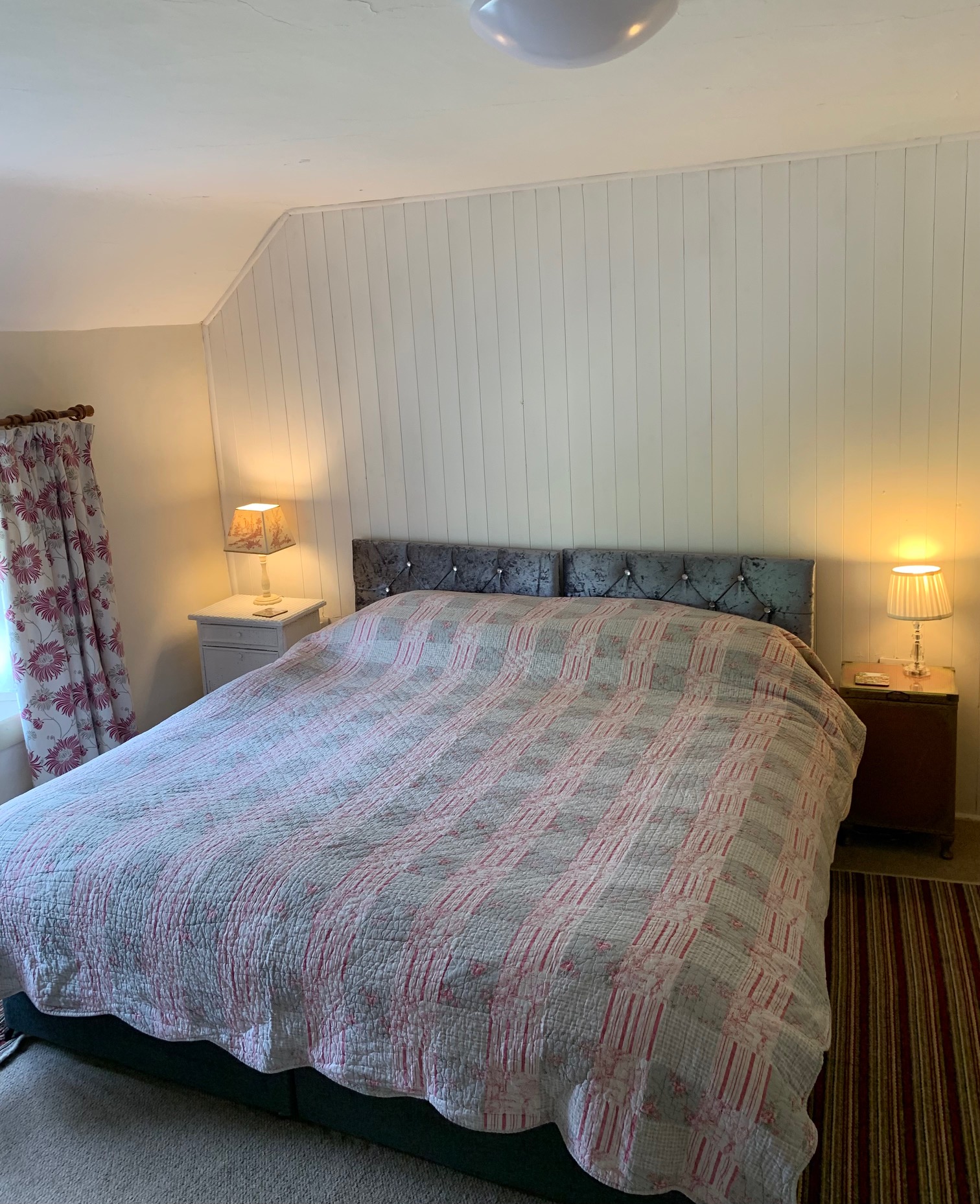 Comfortable double bed